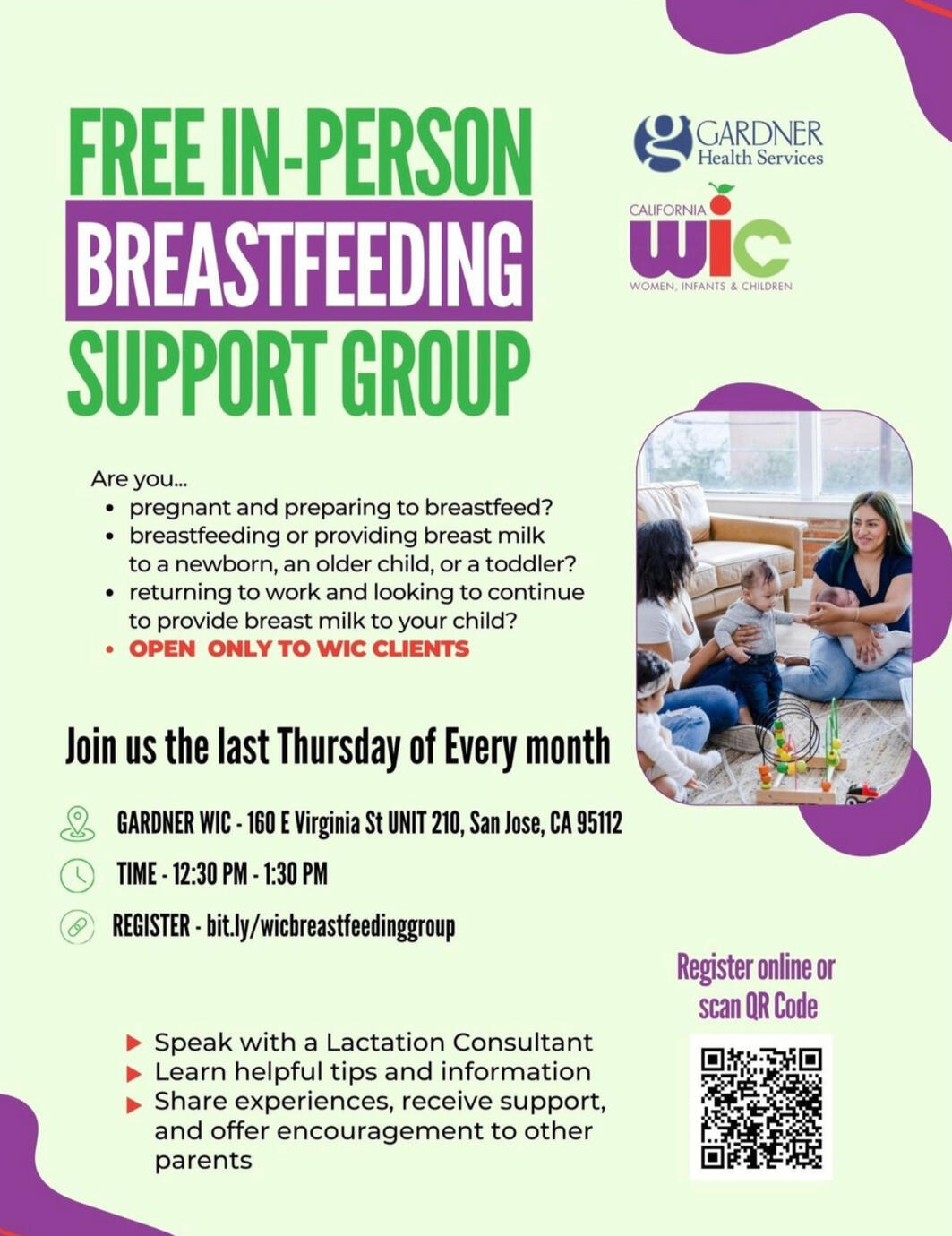 WIC Breastfeeding support group